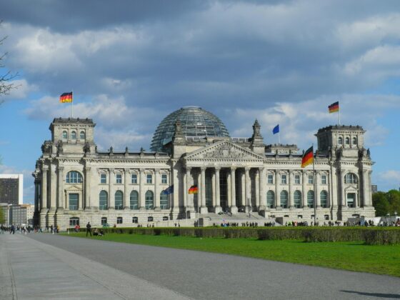 Der Reichstag vor der Bundestagswahl 2025