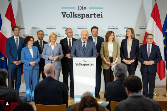 ÖVP Regierungsteam