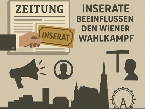 Macht der Inserate im Wiener Wahlkampf