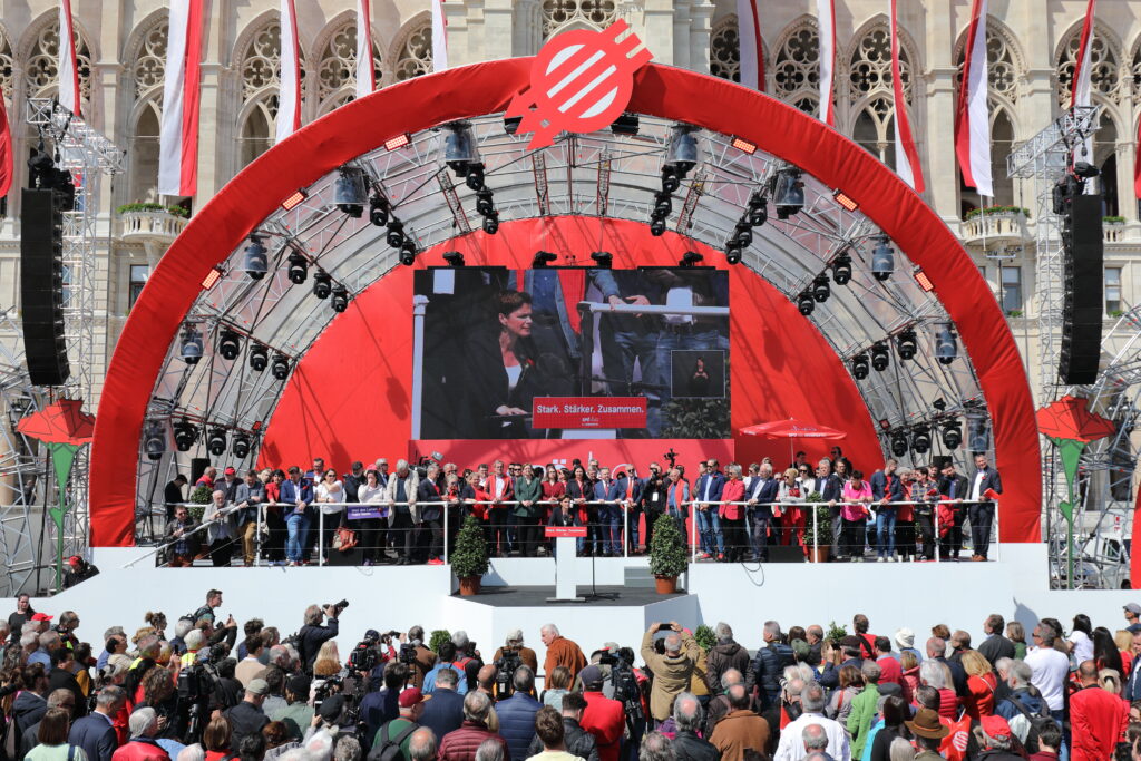 Die SPÖ Linke am 1.Mai 2023