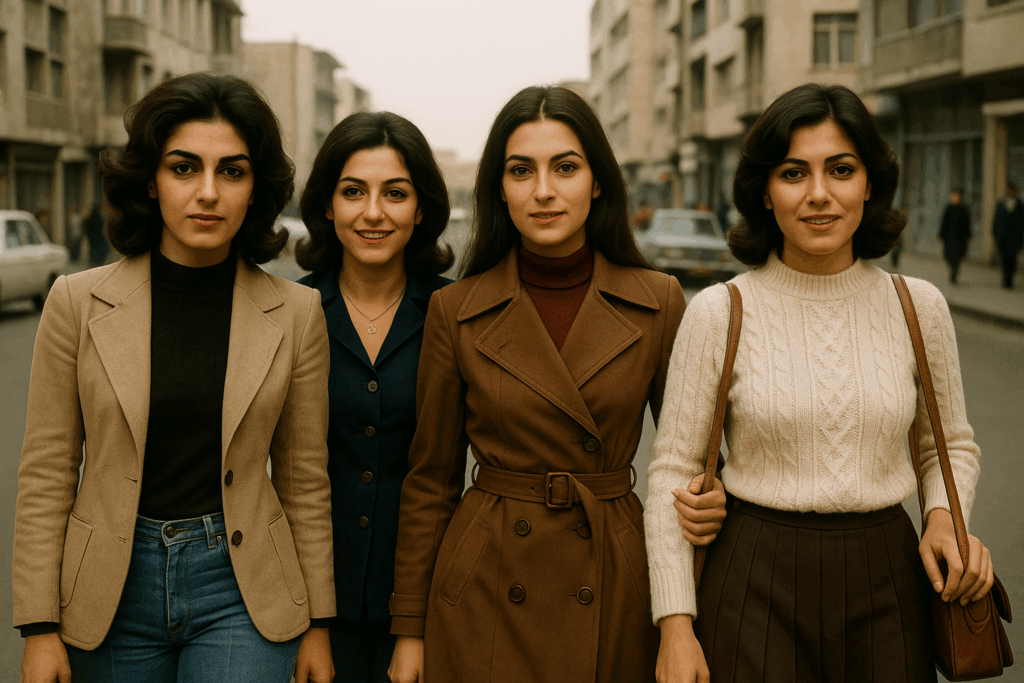 Iranerinnen vor der islamischen Revolution 1979, Symbolbild