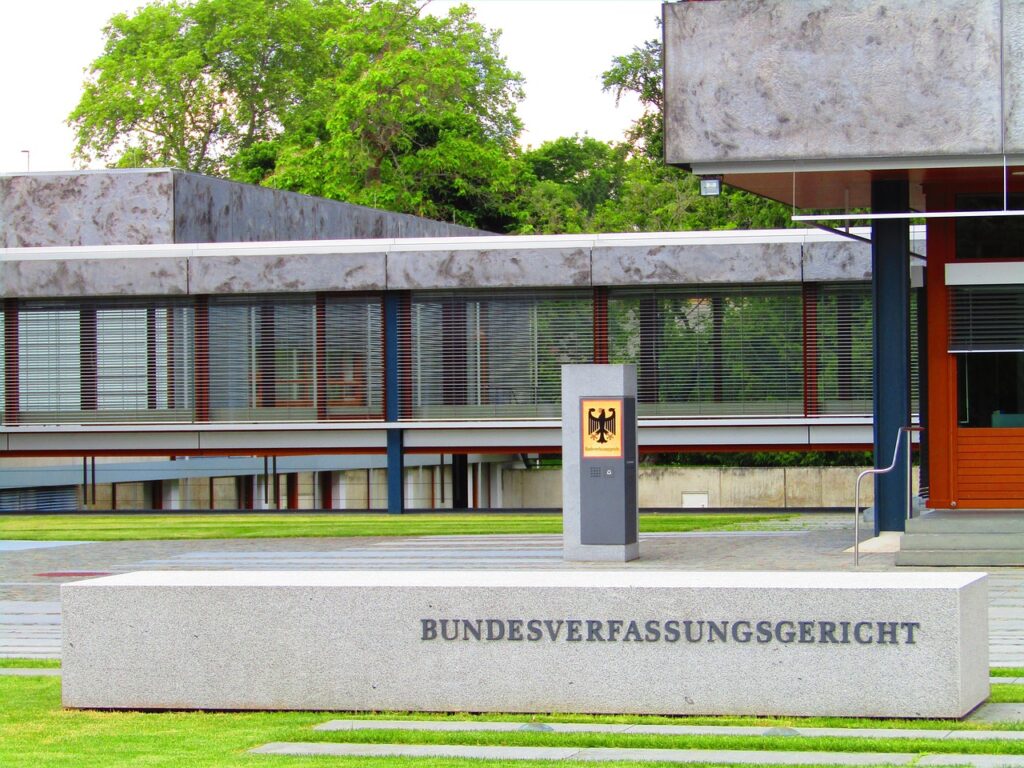 Das Bundesverfassungsgericht in Karlsruhe: Der zukünftige Arbeitsplatz von Brosius-Gersdorf, sollte sie gewählt werden!