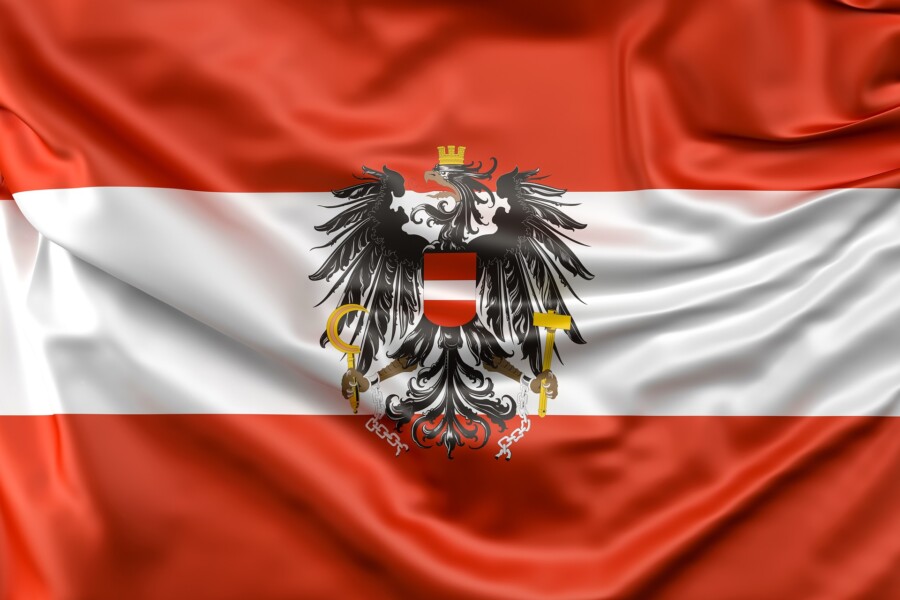 Flagge von Österreich