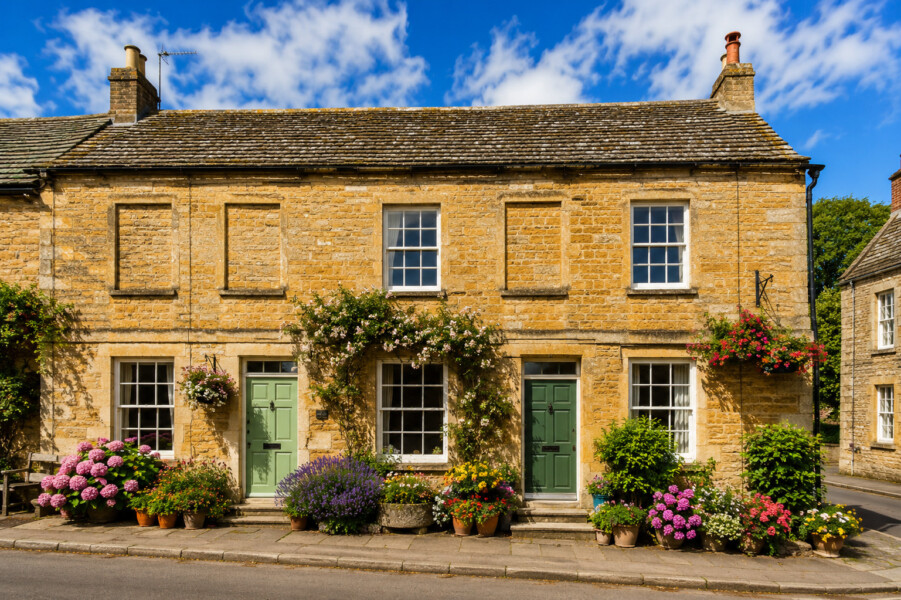 Vermögenssteuern visuell: Die Fenstersteuer in Großbritannien
